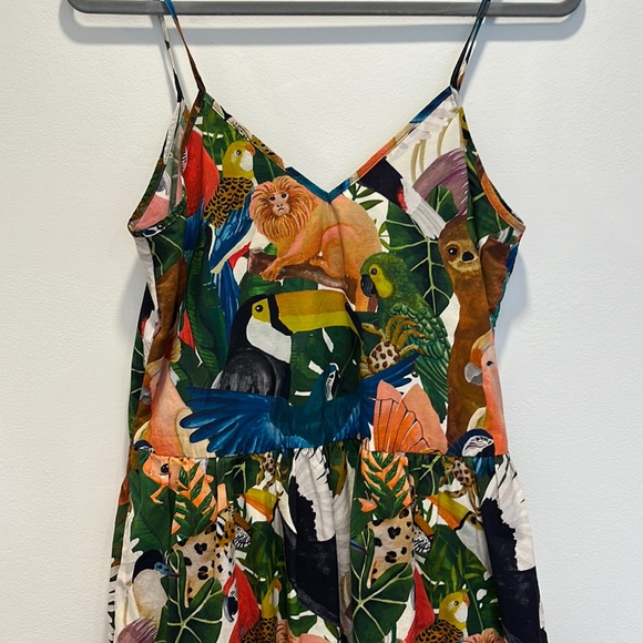 FARM Rio 100% cotton midi dress - Picture 3 of 11